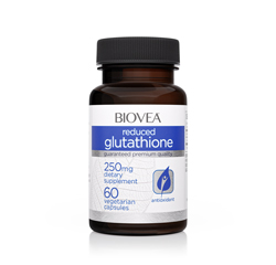 REDUCED GLUTATHIONE 250mg 60 Vegetarian Capsules