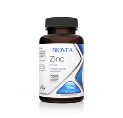 ZINC 15mg 120 Vegetarian Capsules