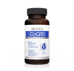 COENZYME Q10 (CoQ10) 60mg 120 Capsules Végétariennes