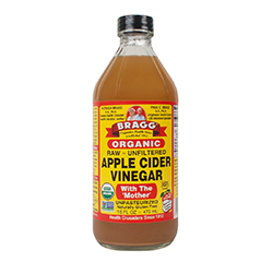 APPLE CIDER VINEGAR (Raw - Organic) (16oz) 473ml