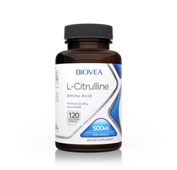 L-CITRULLINE 500mg 120 Vegetarian Capsules
