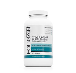 FOLIGAIN STIMULATING SUPPLEMENT FOR THINNING HAIR 60 Caplets