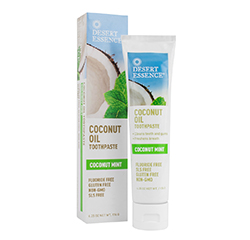 COCONUT OIL TOOTHPASTE (Mint) (6.25oz) 176g