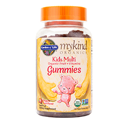 MYKIND ORGANICS ΠΑΙΔΙΚΆ ΠΟΛΥΓΛΥΚΆ (Βιολογικά) (Γεύση Φρούτων) 120 Βέγκαν Κόλμες Αρκούδες