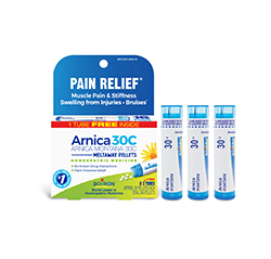 ARNICA MONTANA 30C PAIN RELIEF 3 Tubes (80 Pellets per Tube)