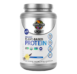 SPORT PROTEINE IN POLVERE (A base vegetale, biologica) (Vaniglia) (28.4oz) 806g