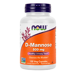 D-MANNOSE 500mg 120 Vegetarian Capsules