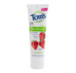 CHILDREN'S FLUORIDE TOOTHPASTE (Natural) (Silly Strawberry) (5.1oz) 144g
