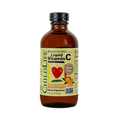 LIQUID VITAMIN C (Natural Orange Flavor) (4 fl oz) 118.5ml