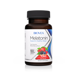 MELATONIN 10mg (Mixed Berry) 60 Vegetarische Tabletten (schnell auflösend)