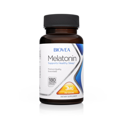 MELATONIN 3mg 180 Vegetarian Capsules