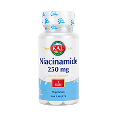 NIACINAMIDE 250mg 100 Tablets