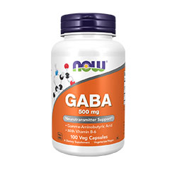 GABA 500mg 100 Vegetarian Capsules