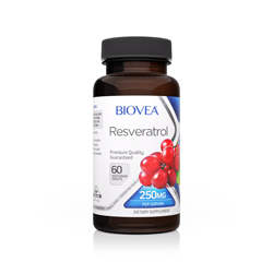 RESVERATROL 250mg 60 Vegetarian Tablets