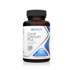 CORAL CALCIUM PLUS 250mg 120 Vegetarian Capsules