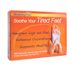 MOBILITY CIRCULATION FOOT PADS 10 pack