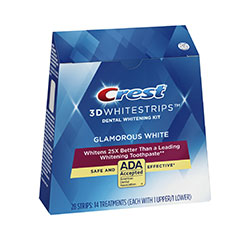 CREST 3D WHITE - WHITESTRIPS GLAMOROUS WHITE 14 Whitening Treatments