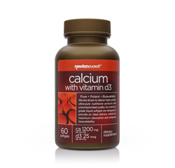 CALCIUM 1200mg with Vitamin D3 25mcg 60 Softgels