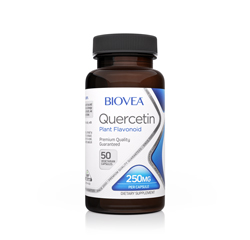 QUERCETINA 250mg 50 Cápsulas Vegetarianas