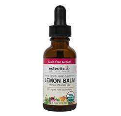 LEMON BALM LIQUID DROPS (Organic) (1oz) 30ml