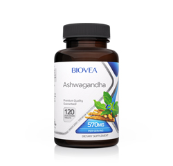ASHWAGANDHA 570mg 120 Compresse Vegetariane