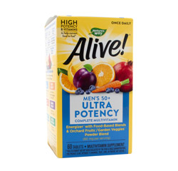 ALIVE! EINMAL TÄGLICH MÄNNER 50+MULTI Ultra 60 Tabletten