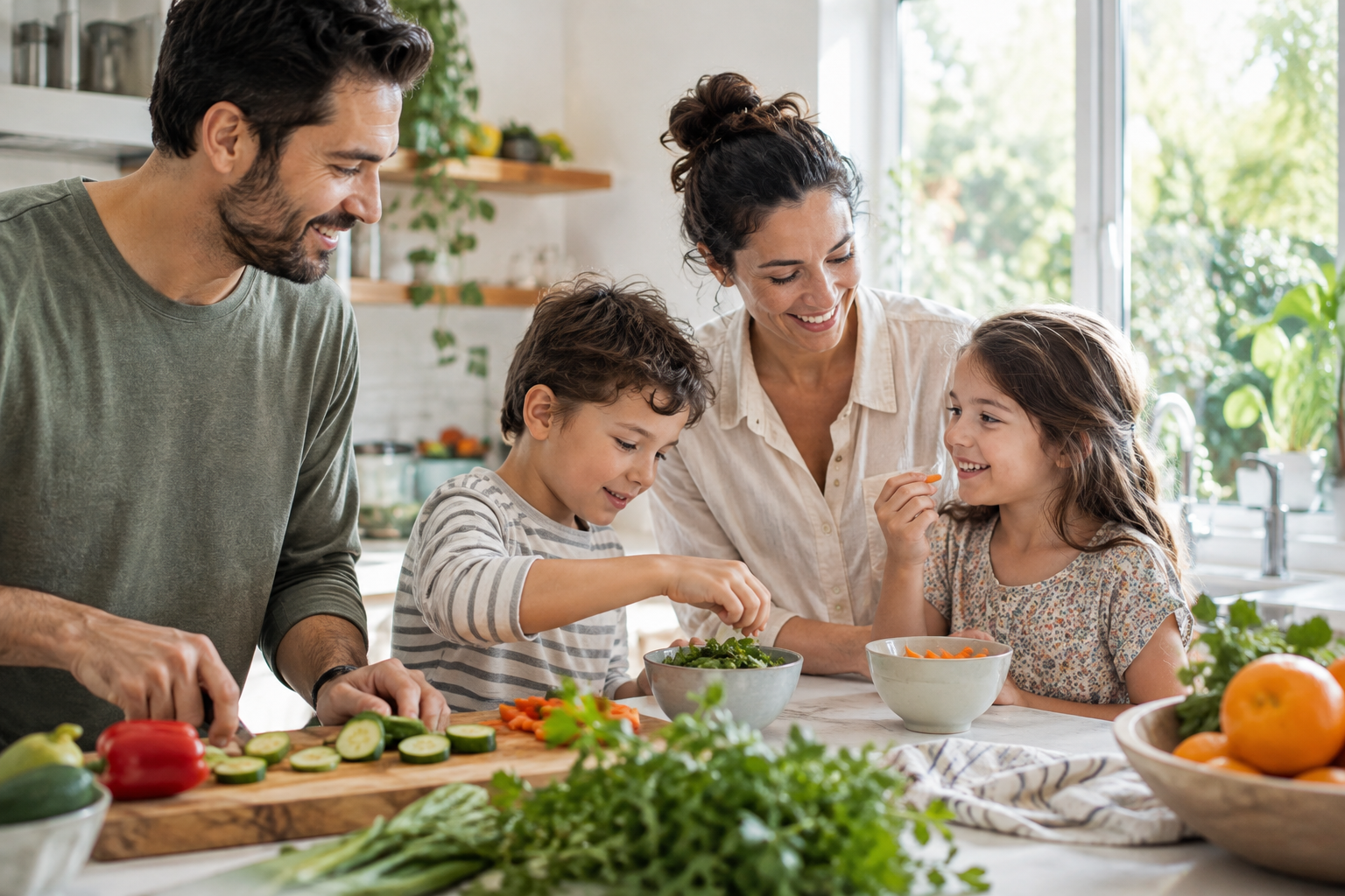 Benessere in famiglia: abitudini sane per i bambini