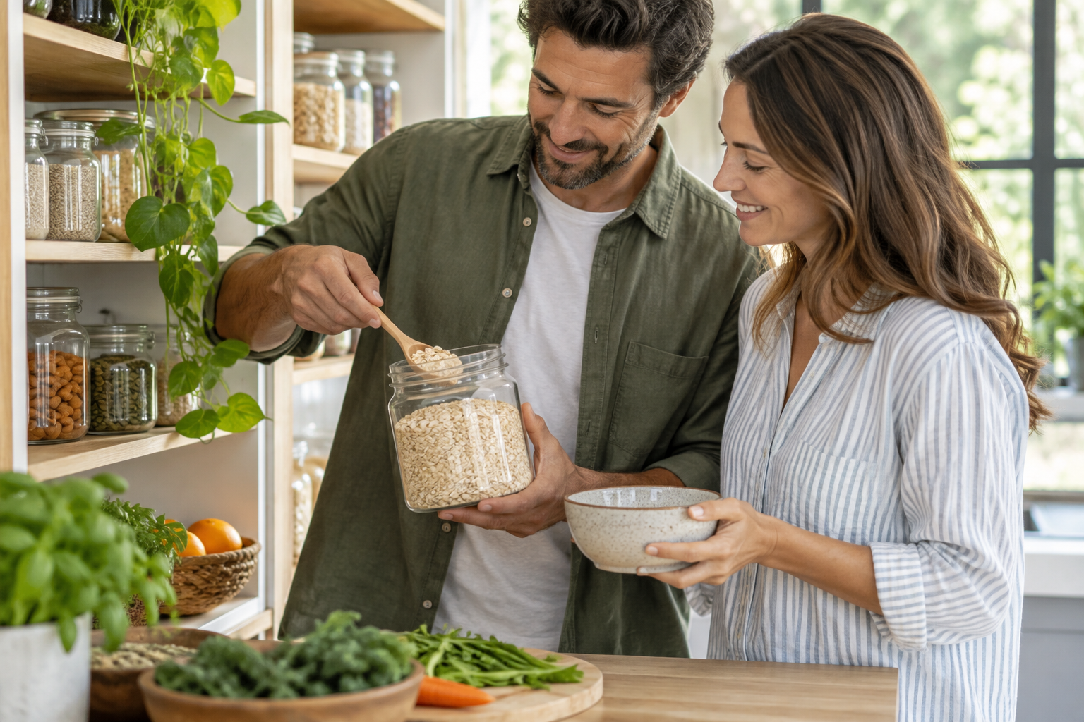 Alimenti sani da dispensa: come scegliere il formato giusto