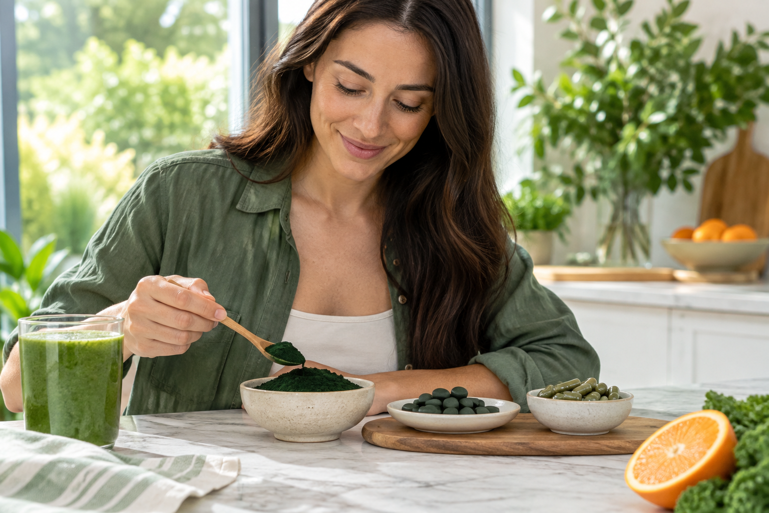 Spirulina in polvere, compresse o capsule: guida alla scelta